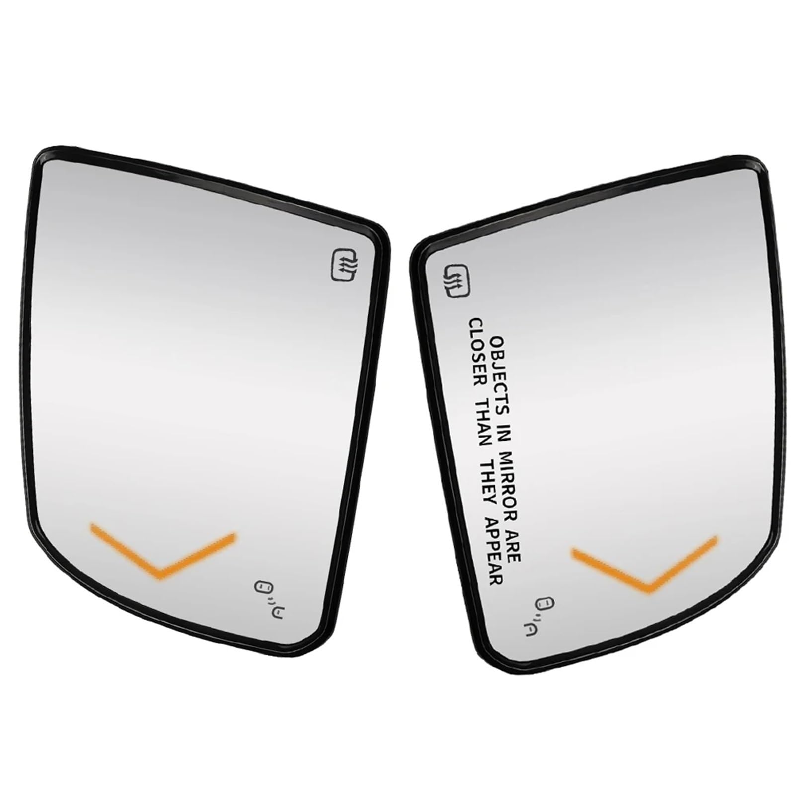 Flügelspiegelglas Kompatibel Mit Toyota Für Tundra 2007 2008 2009 2010–2020 1 Paar Beheizte Ersatzlinsen Für Rückspiegelglas Mit Blinkerblende(1 pair) von PQAWSFR