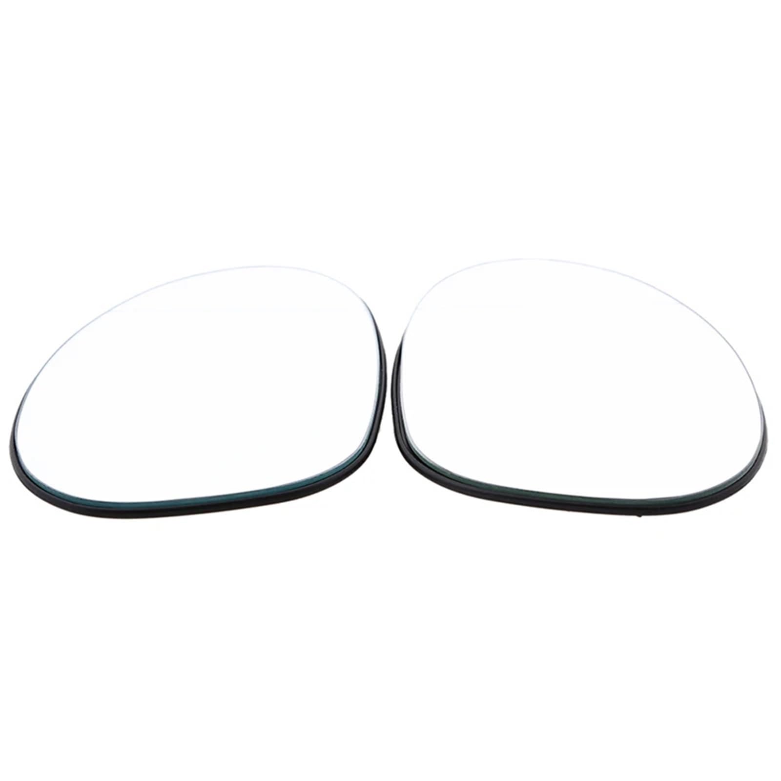 PQAWSFR Flügelspiegelglas Kompatibel Mit Für 1er E87 3-Türer 2004-2011 Linke/rechte Seitentür Rückspiegelglas Beheizte Weiße Autospiegel Rückspiegellinse(1 Pair) von PQAWSFR