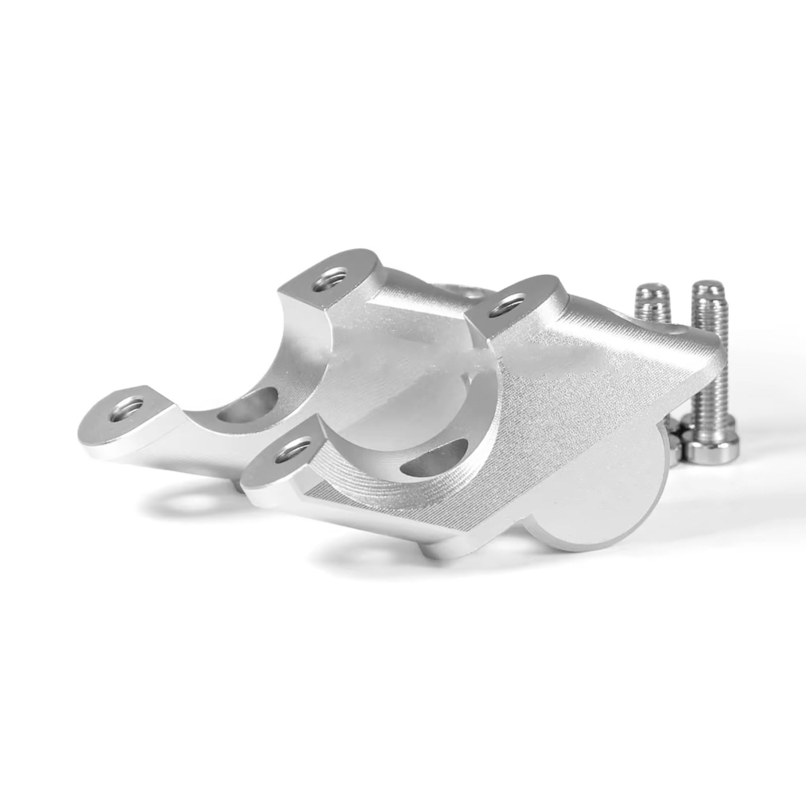 PQAWSFR Lenkererhöhungsklemme Für R1200R Für R1250R 2015- Motorrad Lenker Riser Drag Griff Bar Clamp Verlängern Adapter Motorrad Lenker Montieren Klemme Heber(Silver) von PQAWSFR