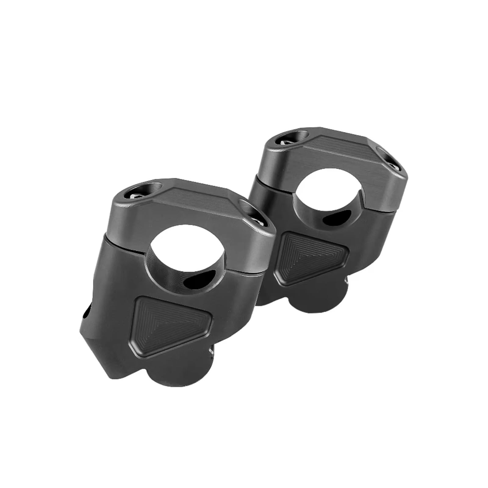 PQAWSFR Lenkererhöhungsklemme Für R1250GS Für Adventure 2018 2019 2020 2021 Motorrad Lenker Riser Montieren Klemme Raiser Adapter Motorrad Lenker Montieren Klemme Heber(Black) von PQAWSFR