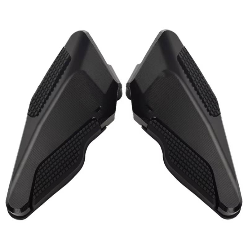 PQAWSFR Motorrad Fußrasten Für PCX160 Für PCX125 2021 2022 2023 Motorrad Hinten Pedal Passagier Fußrasten Pegs Geändert Zubehör Universal Motorrad Fußstütze(Black) von PQAWSFR