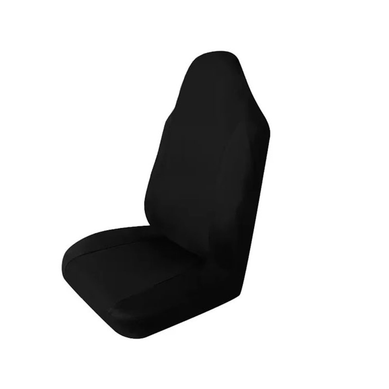 PQMIERA Autositzbezug, belüfteter Stoff, schützt den Sitz, universelles beiges Innenzubehör, geeignet for 1/2/5/7 Sitze(1 seat-Black) von PQMIERA