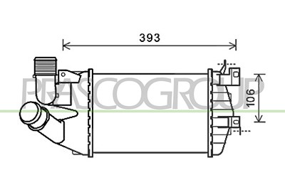 Prasco Ladeluftkühler [Hersteller-Nr. OP410N003] für Opel von PRASCO