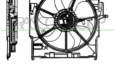 Prasco Lüfter, Motorkühlung [Hersteller-Nr. BM824F001] für BMW von PRASCO