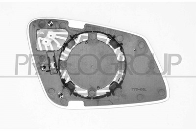 Prasco Spiegelglas, Außenspiegel [Hersteller-Nr. BM7067516] für BMW von PRASCO