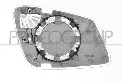 Prasco Spiegelglas, Außenspiegel [Hersteller-Nr. BM1237504] für BMW von PRASCO