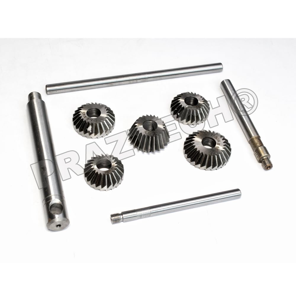 PRAZTECH® Ventilsitz- und Gesichtsschneider-Set/Kit – 5-teiliges Set für Oldtimer & Fahrräder | Automotive Maschinen Werkzeuge & Ausrüstung DIY Motor Premium Set von PRAZTECH