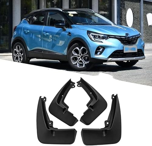 4 Stück Auto Schmutzfänger für Renault Captur 2019-2022, Vorne Hinten Spritzschutz Staubdicht Karosserieanbauteile Zubehör von PREB