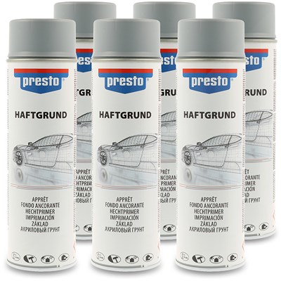 Presto 6x 500 ml Haftgrund grau [Hersteller-Nr. 428917] von PRESTO