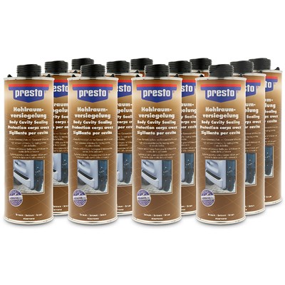 Presto 12x 1 Liter Hohlraumversiegelung [Hersteller-Nr. 603277] von PRESTO