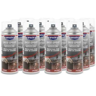 Presto 12x 400ml Inox-Spray [Hersteller-Nr. 322532] von PRESTO