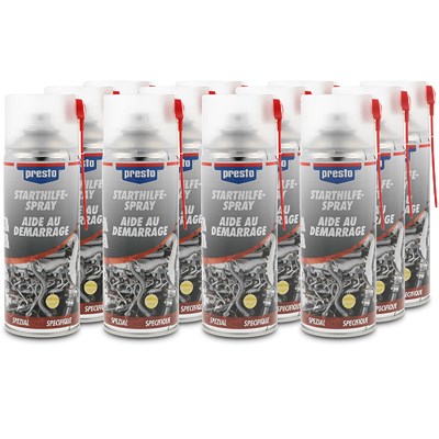 Presto 12x 400ml Starthilfe-Spray [Hersteller-Nr. 306413] von PRESTO