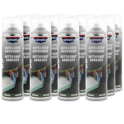 Presto 12x 500ml Aufkleber-Entferner [Hersteller-Nr. 365638] von PRESTO