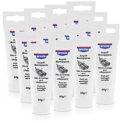 Presto 12x 60g Auspuff-Montagepaste [Hersteller-Nr. 603130] von PRESTO