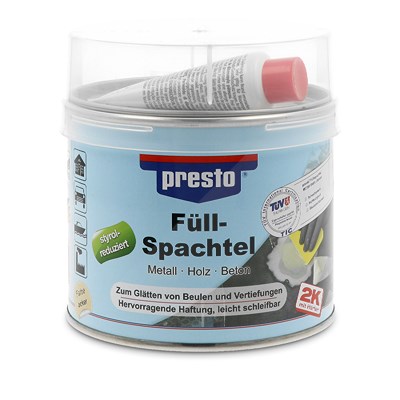 Presto 1x 1kg Füllspachtel [Hersteller-Nr. 600115] von PRESTO