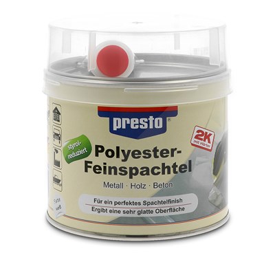 Presto 1x 1kg Polyester Feinspachtel [Hersteller-Nr. 601235] von PRESTO