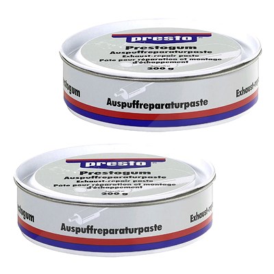 Presto 2x 200g Auspuff-Reparaturpaste [Hersteller-Nr. 603147] von PRESTO