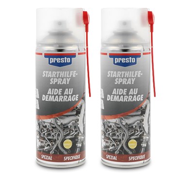 Presto 2x 400ml Starthilfe-Spray [Hersteller-Nr. 306413] von PRESTO