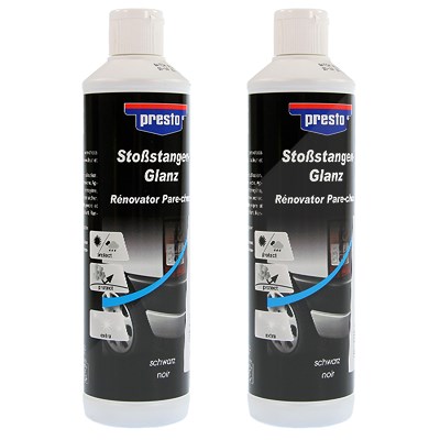 Presto 2x 500ml Stoßstangenglanz [Hersteller-Nr. 383410] von PRESTO