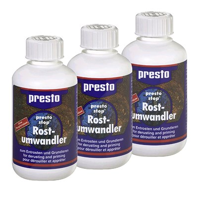 Presto 3x 250ml Stop Rostumwandler [Hersteller-Nr. 603086] von PRESTO