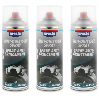 Presto 3x 400ml Anti-Quietsch-Spray [Hersteller-Nr. 157066] von PRESTO