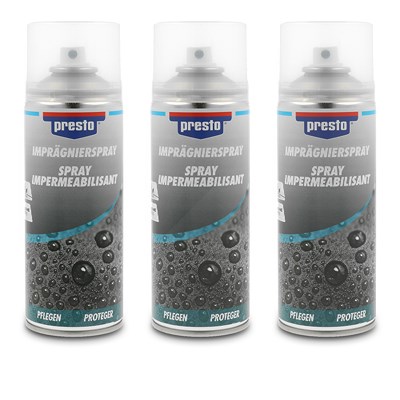 Presto 3x 400ml Imprägnierspray [Hersteller-Nr. 334146] von PRESTO