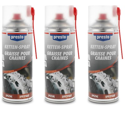 Presto 3x 400ml Kettenspray [Hersteller-Nr. 306390] von PRESTO