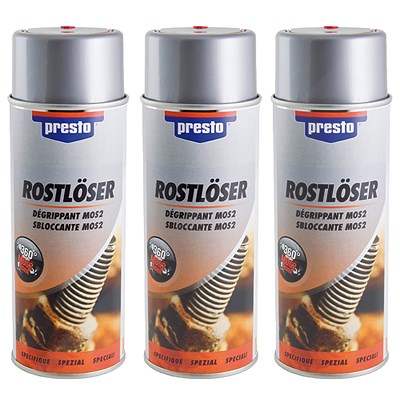 Presto 3x 400ml Rostlöser [Hersteller-Nr. 306314] von PRESTO