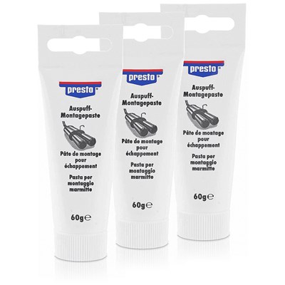 Presto 3x 60g Auspuff-Montagepaste [Hersteller-Nr. 603130] von PRESTO