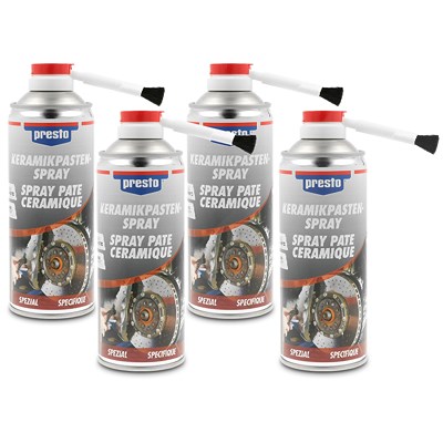 Presto 4x 400 ml Keramikpasten-Spray von PRESTO