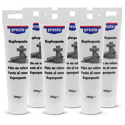 Presto 6x 100gr Kupferpaste [Hersteller-Nr. 266874] von PRESTO