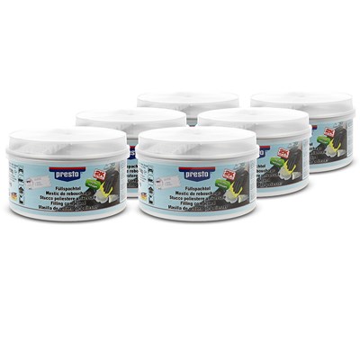 Presto 6x 2kg Füllspachtel [Hersteller-Nr. 600214] von PRESTO