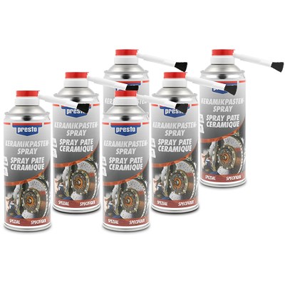 Presto 6x 400 ml Keramikpasten-Spray von PRESTO