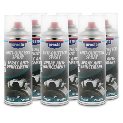 Presto 6x 400ml Anti-Quietsch-Spray [Hersteller-Nr. 157066] von PRESTO