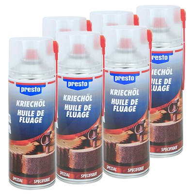 Presto 6x 400ml Kriechöl [Hersteller-Nr. 484902] von PRESTO