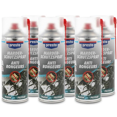 Presto 6x 400ml Marderschutz-Spray [Hersteller-Nr. 803857] von PRESTO