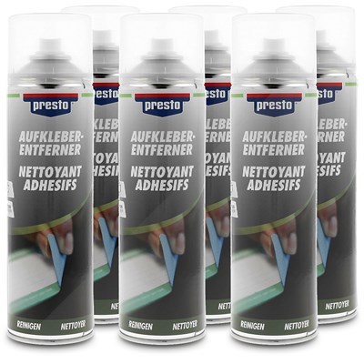 Presto 6x Aufkleber-Entferner 500ml [Hersteller-Nr. 365638] von PRESTO