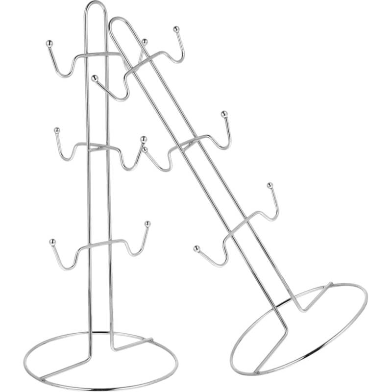 PRETYZOOM 2 Stück Kaffeetassenhalter Kaffeetassen Tassenstapler Espressotassenhalter Teetassenbaum Organizer Ständer Isolierter Kaffeebecher Verschütteter Kaffee Manipulator Becher von PRETYZOOM