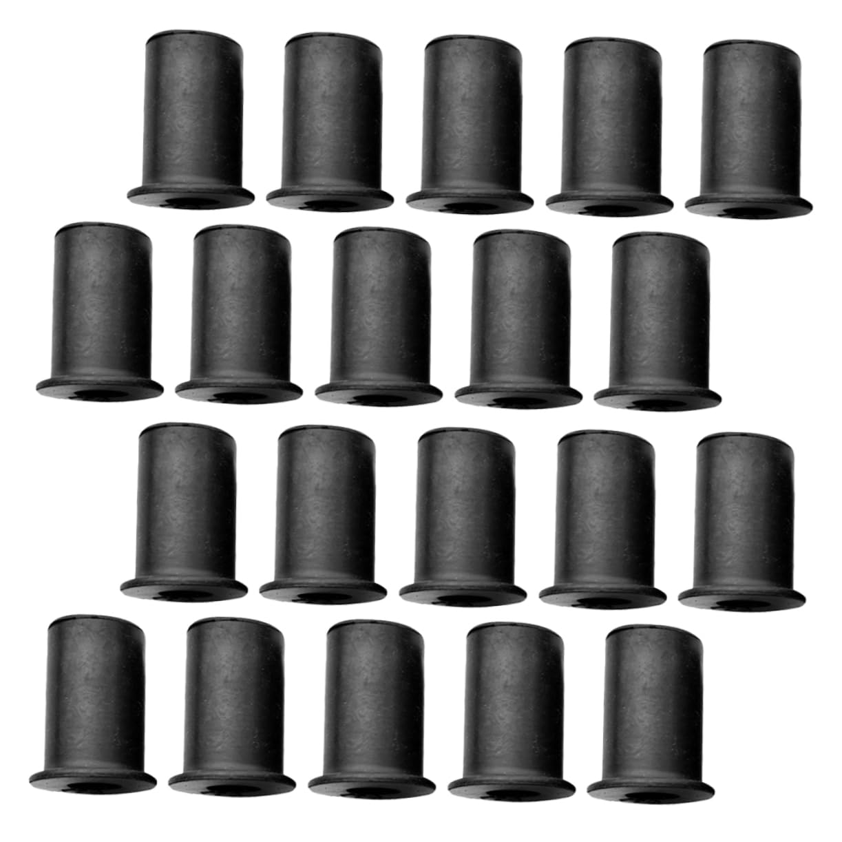 PRETYZOOM 20 Stück 5 Scheunentorstopper für Schiene Scheunentorbegrenzer Abstandshalter für Scheunentore Abstandshalter für Wandschienen Schrauben der Windschutzscheibe Gummi Black PRETYZOOM 20 Stück 5 Scheunentorstopper für Schiene Scheunentorbegrenzer Abstandshalter für Scheunentore Abstandshalter für Wandschienen Schrauben der Windschutzscheibe Gummi Black von PRETYZOOM