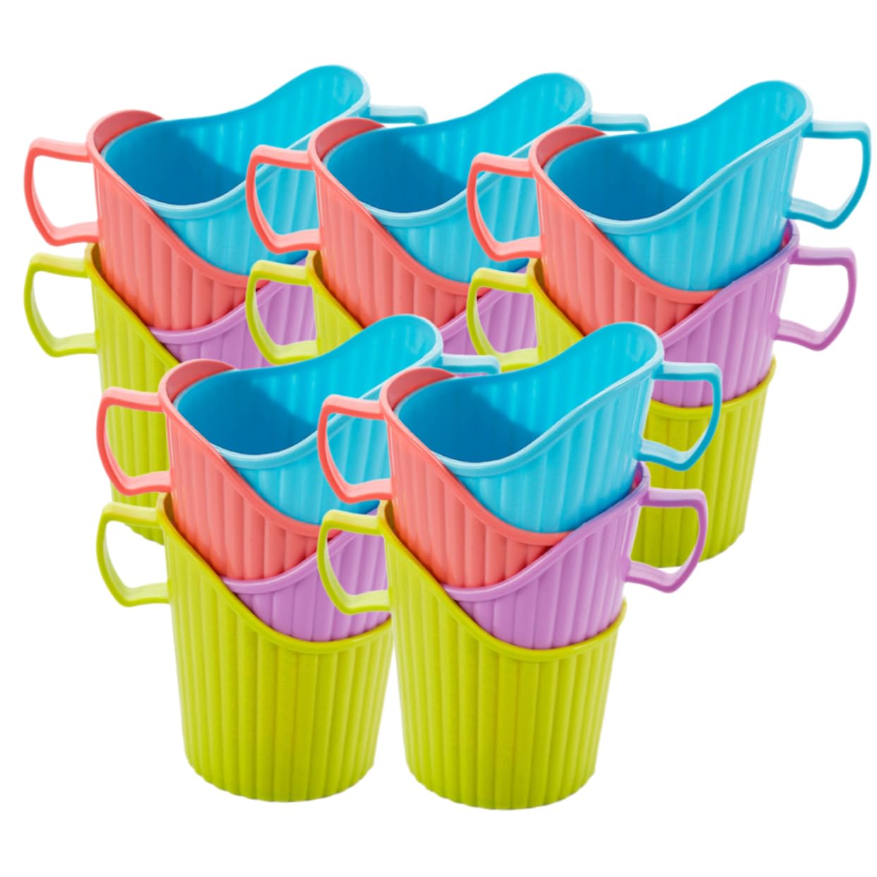 PRETYZOOM 20St Einwegbecherhalter aus Pappe Sup-Getränkehalter Tassen isolierte kaffeetasse Pappbecherhalter-Organizer cupholder Mug Holder praktischer Getränkehalter Desktop-Pappbecherhülle von PRETYZOOM