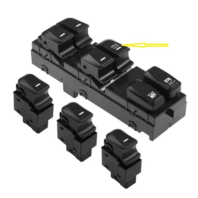 Fensterheber Taste 93571-2S050 93571-2S000 93576-2S000 Für H& Für T&ucson 2010 2011 2012 2013 2014 2015 Power Master Fenster Control Schalter Glas Heber Regler Auto Elektrische Fensterheber(Auto Down von PRFGSGVBV