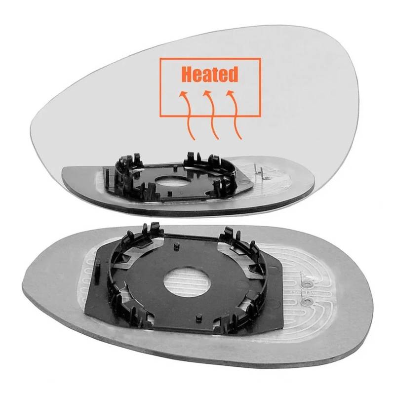 Für FIAT 500 500C 2007-2015 2016 2017 2018 2019 2020 2021 2022 2023 Ersatz Links Rechts Rückspiegel Ersatz Beheizte Auto Seite Flügel Spiegel Glas(Left) von PRFGSGVBV