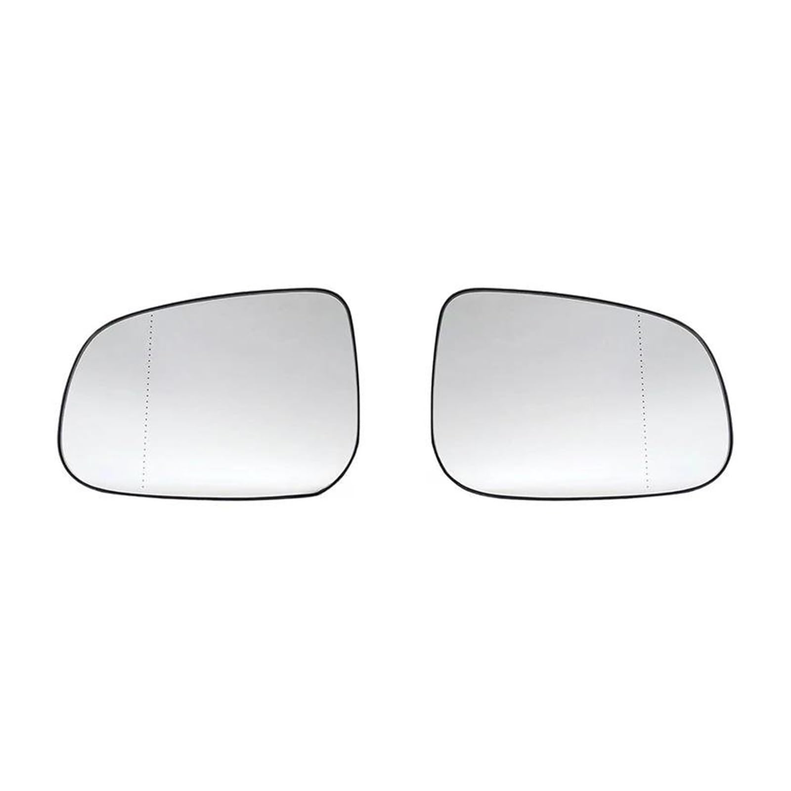 Für Volvo S80 S60 V40 Für Jaguar XE XF XJ Spiegel Rückspiegel Reflektor Oberfläche Glas Auto Links Rechts Seite Beheizte Spiegel Glas(A Pair) von PRFGSGVBV