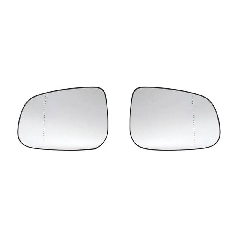 Für Volvo S80 S60 V40 Für Jaguar XE XF XJ Spiegel Rückspiegel Reflektor Oberfläche Glas Auto Links Rechts Seite Beheizte Spiegel Glas(A Pair) von PRFGSGVBV