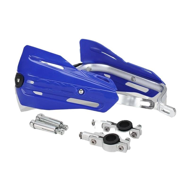 Hand Windschutz Für XT Für WR Für YZ Für TTR 250 400 426 450 Universal 7/8 "1-1/8" Motorrad Motocross Handschutz 22/28mm Hand Guard Protector Handschützer Griffschutz(Blue) von PRFGSGVBV