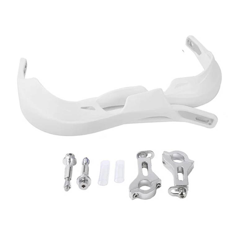 Hand Windschutz Für YZ Für Y&zf Für WR Für WRF Für TTR 125 250 400 450 Universal 22MM 28MM Motorradhandschützer Handschutzgriffschutzschild 1 Paar Handschützer Griffschutz(White-22) von PRFGSGVBV