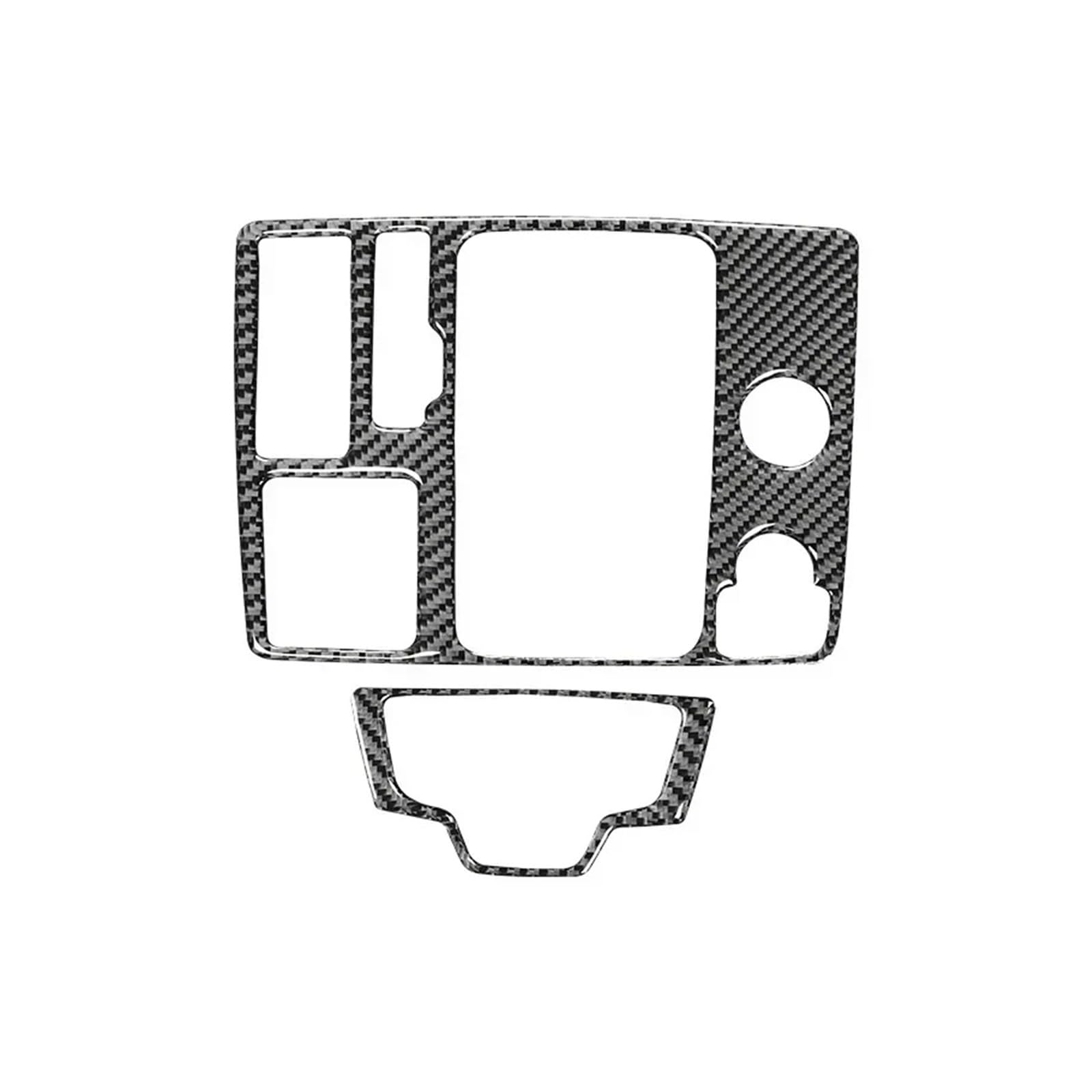 Interieur Mittelkonsole Für A6 S6 C7 A7 S7 4G8 2011-2014 2015 2016 2017 2018 2019 2020 2021 2022 2023 Auto Zentrale Steuerung Übertragung Shift Panel Abdeckungen Aufkleber Auto Innenraum Rahmen(A set) von PRFGSGVBV