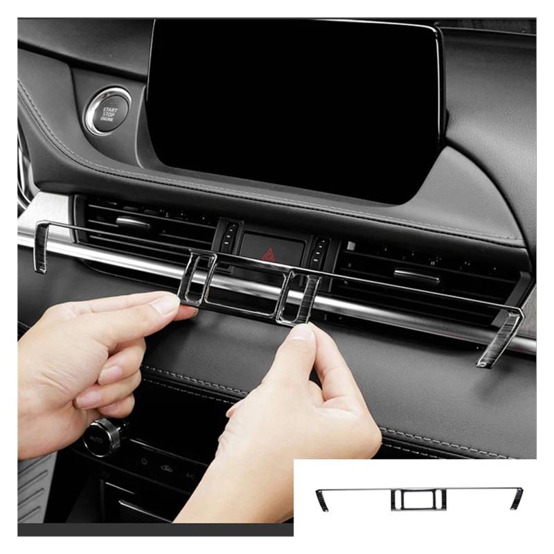 Interieur Mittelkonsole Für M&azda 6 2019 2020 2021 Auto Center Konsole Wasser Tasse Panel Getriebe Rahmen Trim Abdeckung Dekoration Innen Form Auto Innenraum Rahmen(Air Vent) von PRFGSGVBV