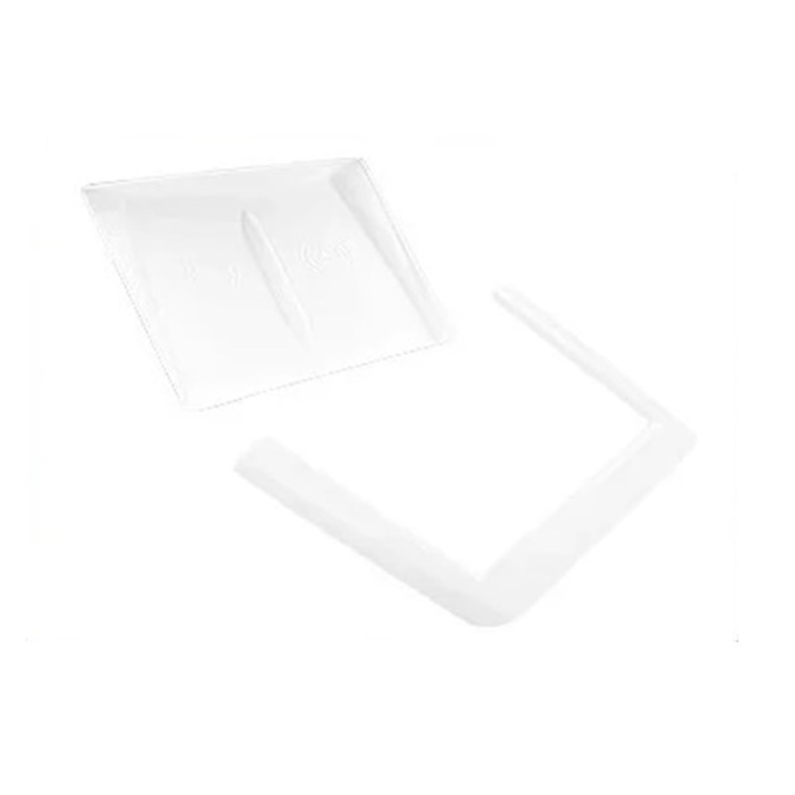 Interieur Mittelkonsole Für T&esla Für Modell 3 Highland 2024 Auto Center Panel Drahtlose Lade Silikon Rahmen Lünette Innen Auto Innenraum Rahmen(White 2PCS) von PRFGSGVBV