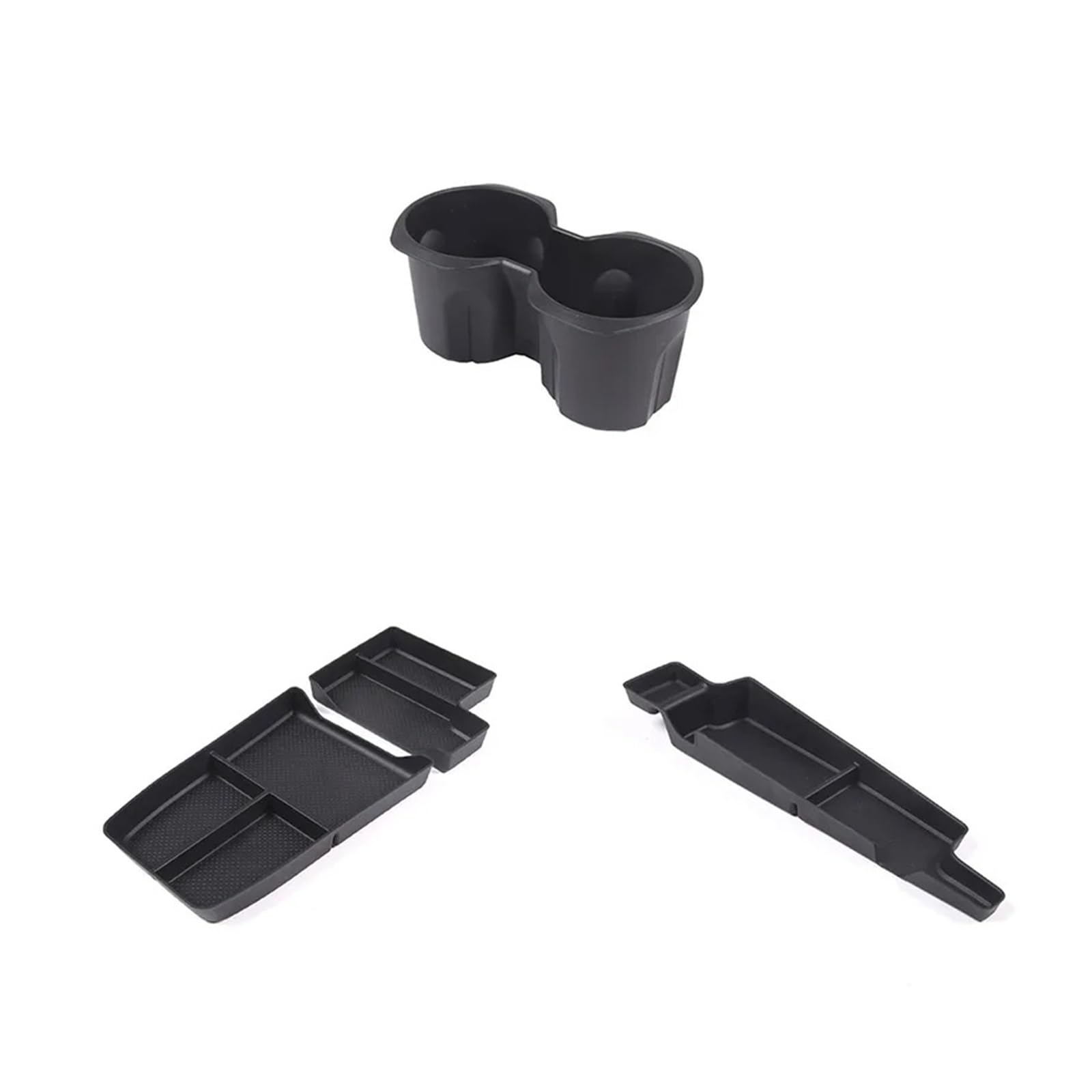 Interieur Mittelkonsole Für X1 U11 2023 2024 Auto Center Konsole Wasser Tasse Halter Lagerung Box Innen Zubehör Auto Innenraum Rahmen(4pcs) von PRFGSGVBV